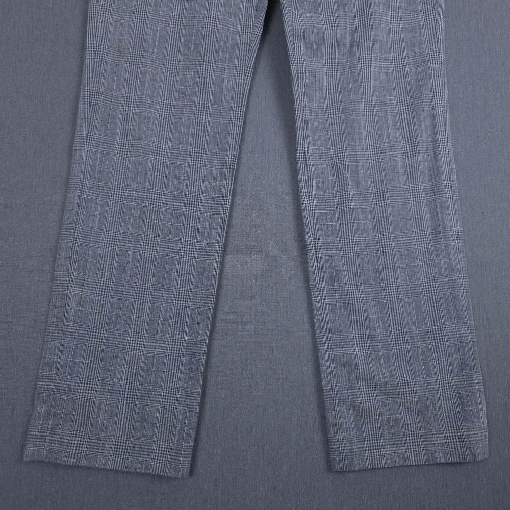 Bonobos Tollegno 1900 Dress Pants Mens 32x32‎ (Fits 32x31) Glen Check Wool Blend